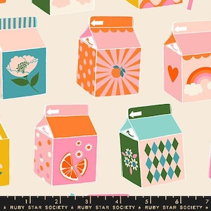 Boîtes juteuses | au demi-mètre | Ruby Star Society | Mélodie Miller
