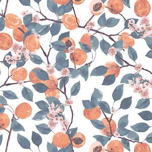 Blossoming Apricots | half yard | Art Gallery Fabric | Premium Quilting Cotton