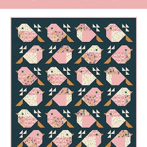 Sparrows Quilt Pattern (printed) | Pen + Paper Patterns | BEST selling pattern