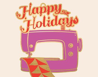 Sewing Machine Ornament | Ruby Star Society