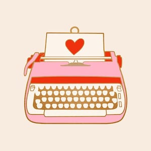 Typewriter Ornament | Ruby Star Society