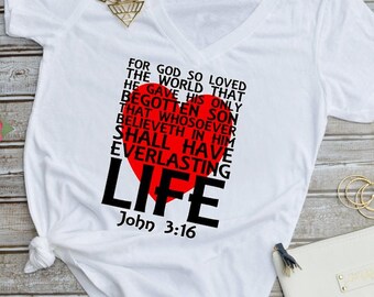 John 3:16 PNG / SVG Valentines Fichier