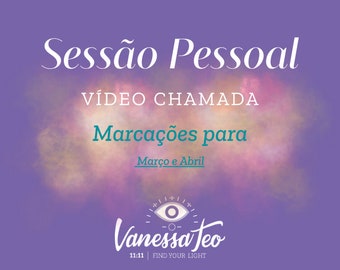 Online Video Session/Sessão Pessoal - Vídeo Chamada