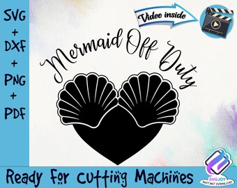 Download Mermaid Off Duty Svg Etsy