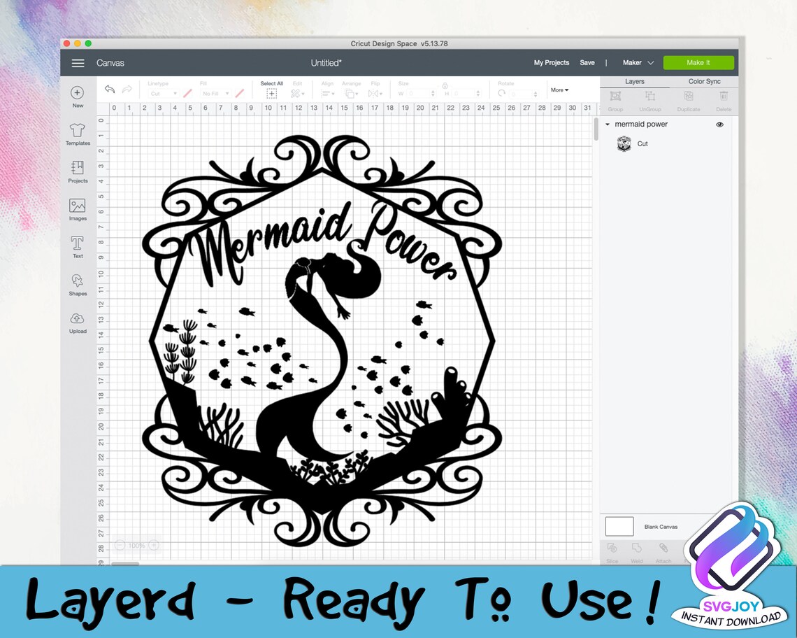 Free Free 273 Mermaid Card Svg SVG PNG EPS DXF File