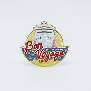 Bon Voyage Enamel Pin