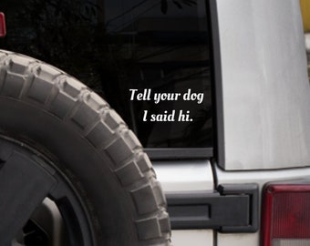 PET PARENT DECAL - cute and funny decals for cars, laptops, water bottles and more!