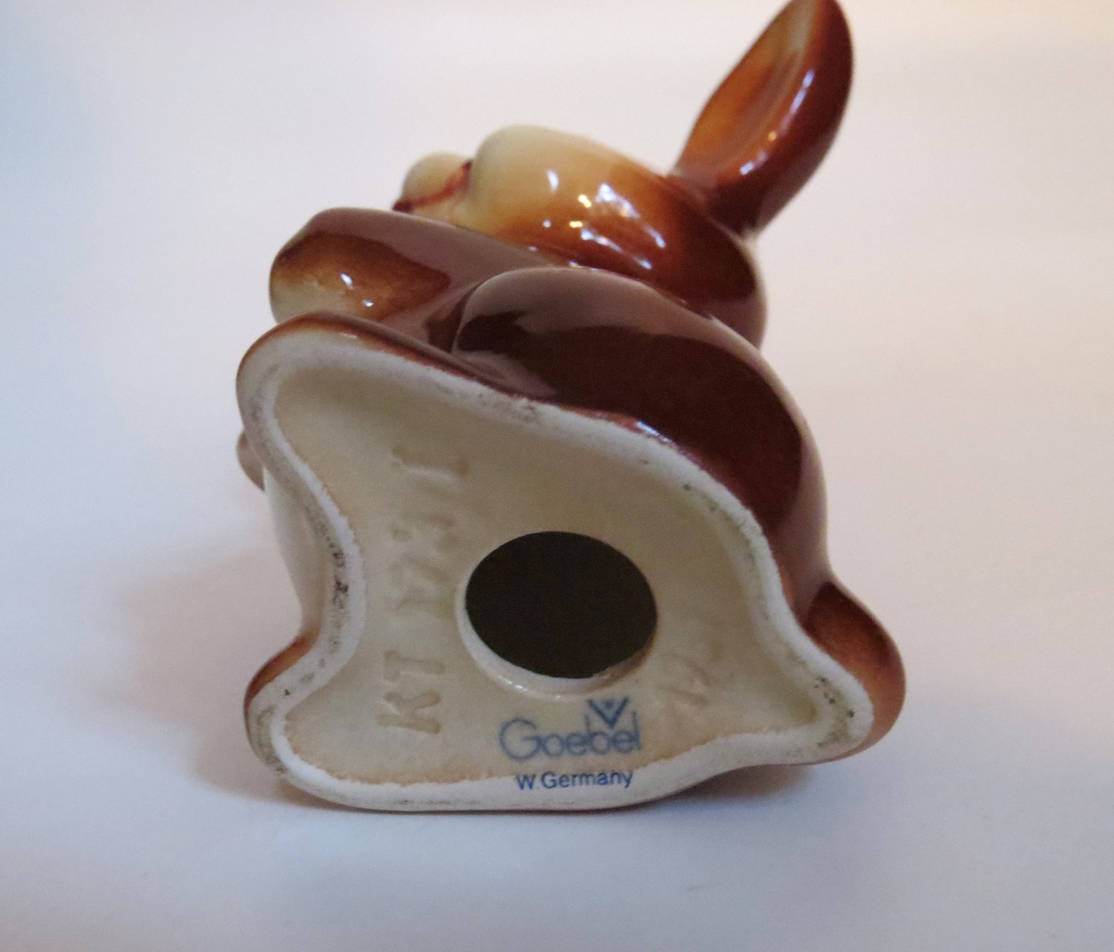 Brown Goebel Bunny Figurine 1967 - Etsy