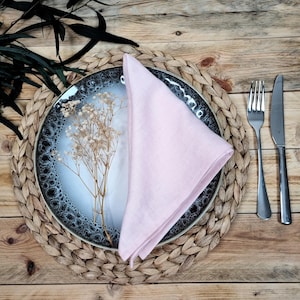 Linen napkins | Washed soft linen table napkins | Stonewashed linen napkins | Table linen | Table decor
