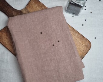 Linen tea towel. Washed linen kitchen towels. Hand towel. Natural dish towel. Guest towel