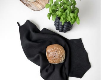 Linen tea towel. Washed linen kitchen towels. Hand towel. Natural dish towel. Guest towel