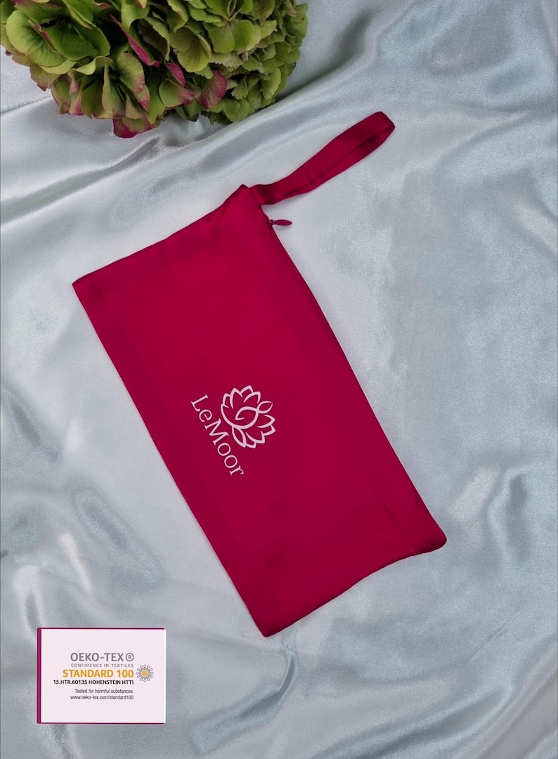 Luxury pure Mulberry Silk Sleep Eye Mask | Silk Sleep Mask | 22 Momme Pure SILK Sleep Mask with Soft Filling| Travel Sleep Mask |Gift image 17