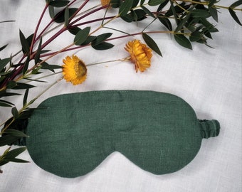 Máscara para dormir / Máscara para dormir orgánica / Regalo para ella / Regalo para él / Regalo para nueva mamá / Máscara para dormir de viaje / Regalo para el día de la madre