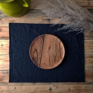 Linen placemats | Linen placemat | Linen placemats for table décor | Stonewashed linen placemats |  Farmhouse décor