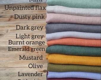 Linen placemats | Linen coasters | Table linen | Linen napkins | Stonewashed linen placemats | Stone washed linen napkins