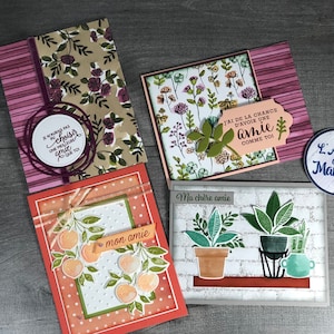 Cartes de souhaits en français- Amie