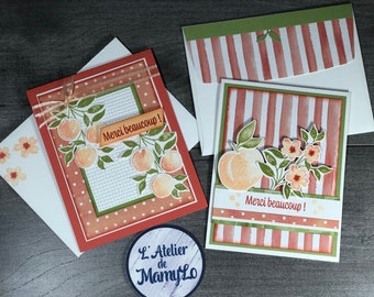 Greeting cards in French- Thank you