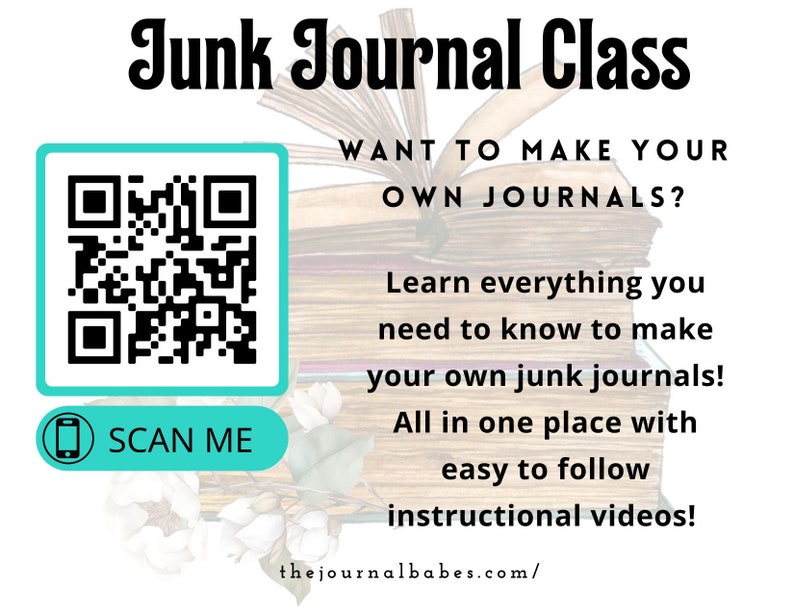 9x3.5 Inch Printable Spine Template, Junk Journal Hidden Spine Template