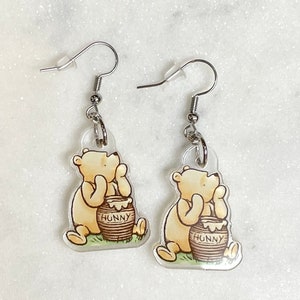 Classic Winnie-the-Pooh Earrings