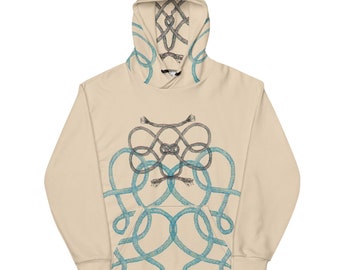 Rope + Hearts Unisex Hoodie