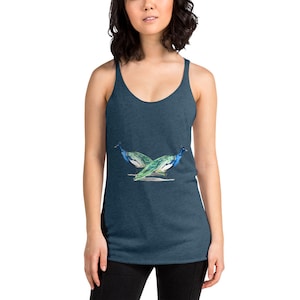 Women&#39;s Peacock Racerback Tank