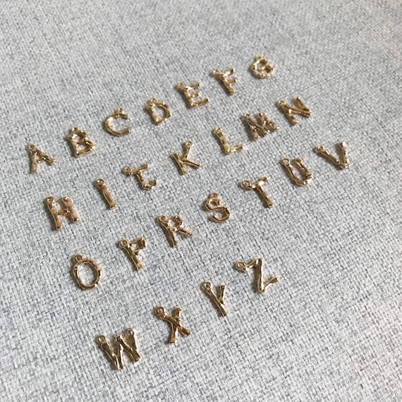 High Quality Gold-plated A-Z Letter 