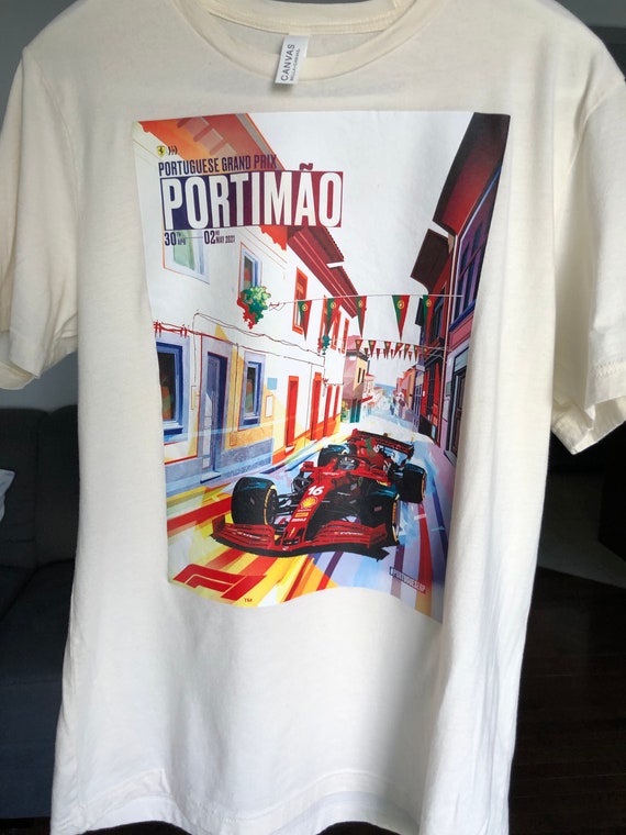 Portuguese Grand Prix Ferrari Portimao F1 Shirt Etsy Canada