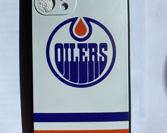 Edmonton Oilers White iPhone 11 Pro Case