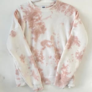 TIE DYE Crewneck in Reverse Women/'s Tie Dye Sweatshirt Women/'s Tie DyeCute Tie DyeHandmade Tie Dye