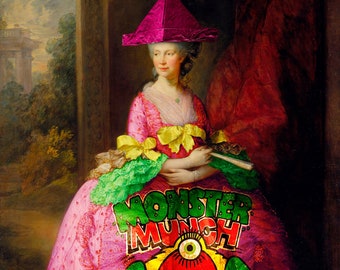 Pickled Onion Giclée Print, Pop-Surrealist Art (A1, A2, A3)