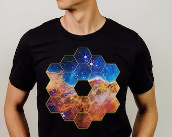 JWST T-Shirt, James Webb Space Shirt, JWST Tee, Carina Nebula shirt, Astronomy Shirt, Retro JWST, Nasa Shirt, Space Lover Gift, Galaxy Shirt