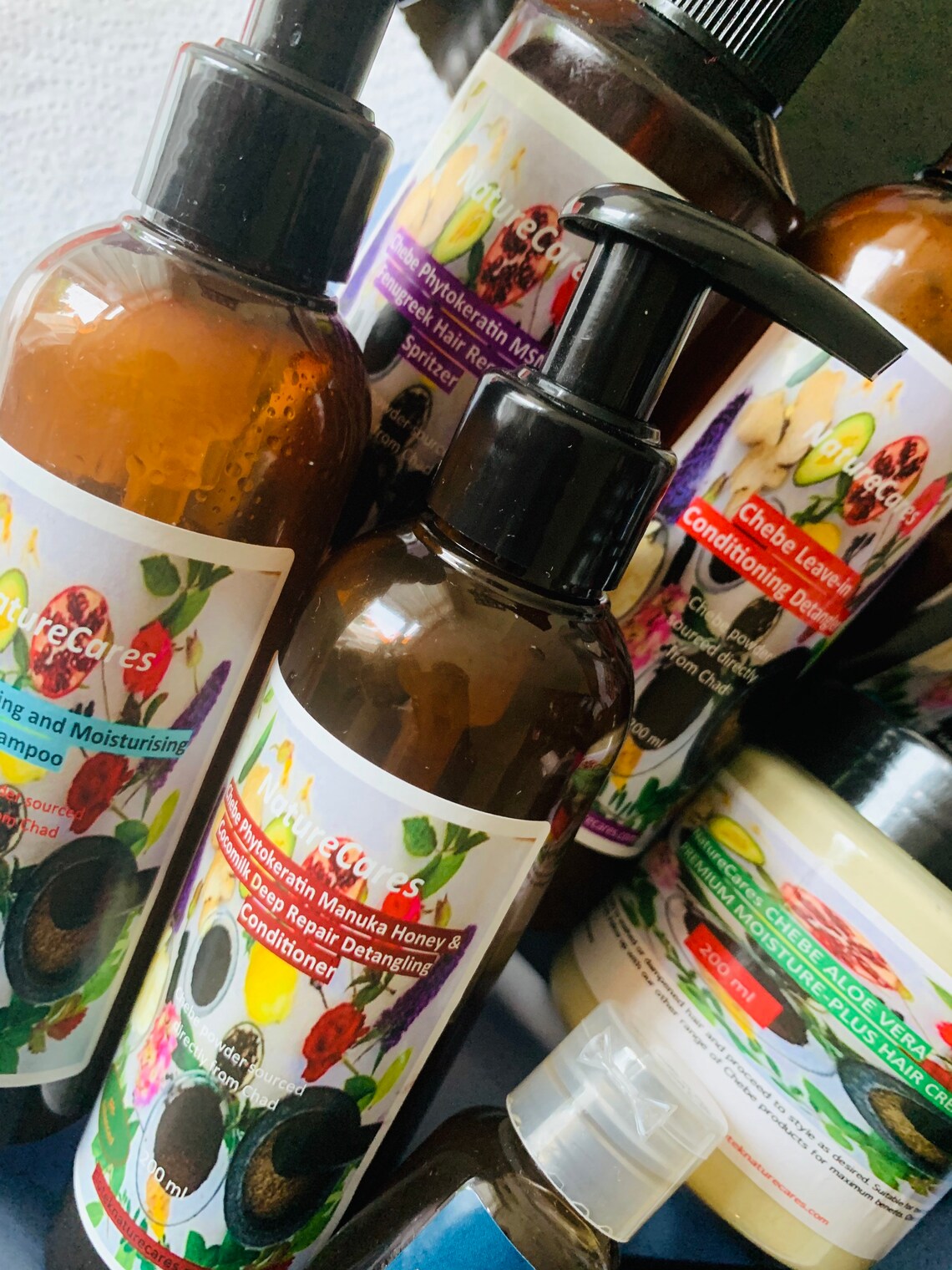 Naturecares Chebe Luxury Extreme Hair Growth Kit Complete Etsy