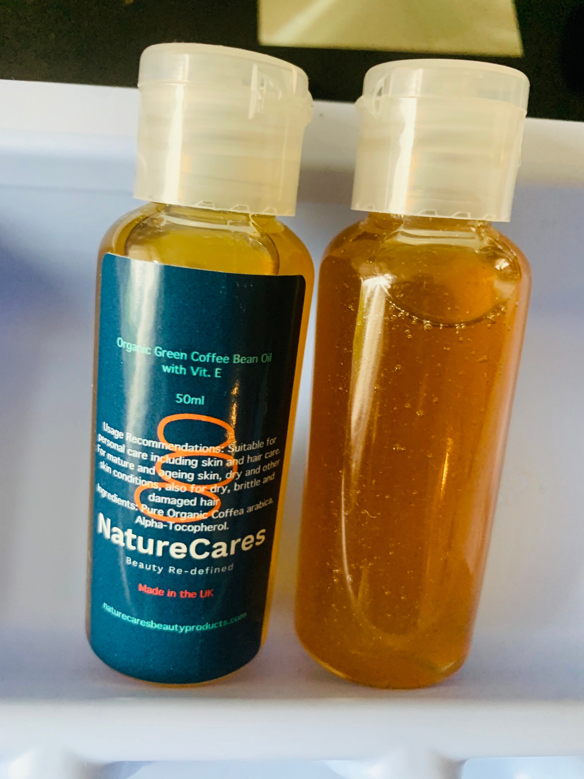 NatureCares Organic Green Coffee Bean Oil 50 ml Etsy