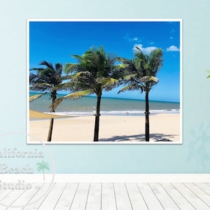 Palm Tree Printable Wall Art, Ocean Print, Beach Printable, Beach Printable Wall Art, Sand Print Download, Print Wall Art, Palm tree #310
