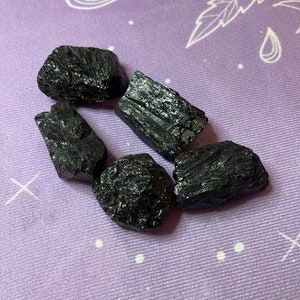 Black Tourmaline Crystal || All Natural Crystal