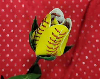 New Design Softball Roses Select Qty Graduation Mother's Day