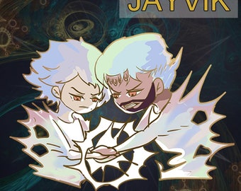 JAYVIK Anomoly Enamel Pin