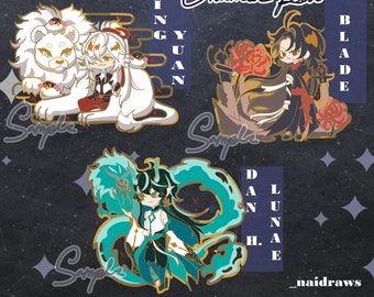 HONKAIII SR / 2" Enamel Pins