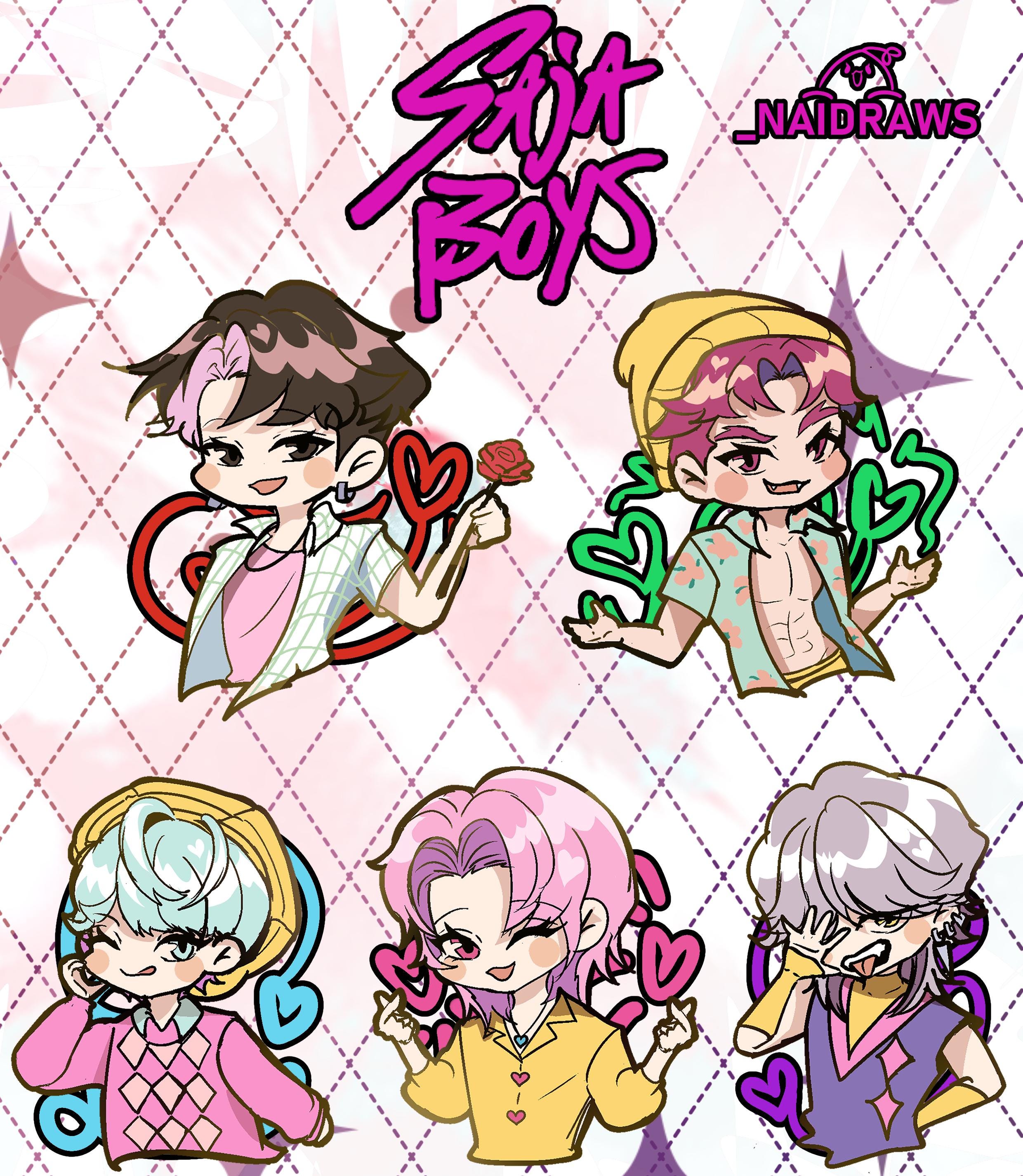 Kpop デーモンハンター SAJA ピンズ - Etsy 日本