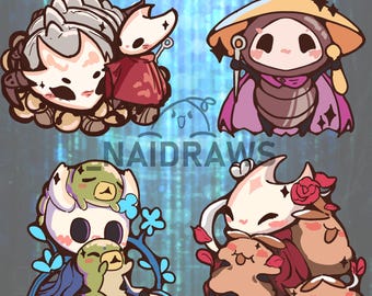 Hollow Knight Silk song Enamel Pins