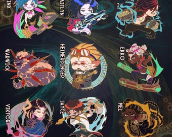 Hextech Dreams Enamel Pin