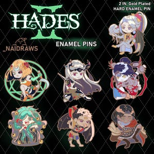 Hades 2 emaille pins