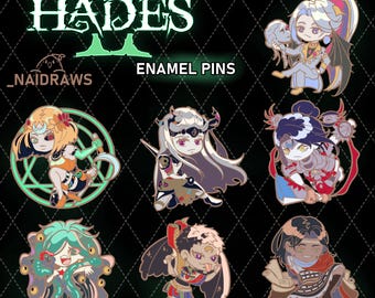 Hades 2 Enamel Pins