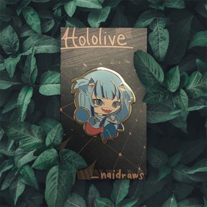 Hololive EN Enamel Pins set 1