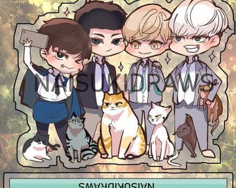 Webtoon Electricity Acrylic Standee