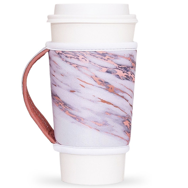 Rose Gold Koozie Koozie With Handles Beverage Insulators Etsy