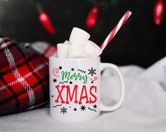 15oz Christmas Mug, Mug for Christmas, Mug for kids, Unisex Mug, Winter Season Mug, Seasonal Mugs, Santa Mugs, Mugs for Dad, Mugs for Dad