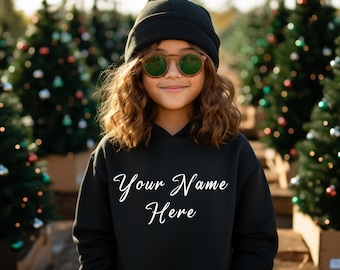 Kids Custom Hoodie, Custom Design Hoodie For Kids, Children's Hoodie, Custom Youth Hoodie, Kids Christmas Sweatshirt, Custom Kids Gift