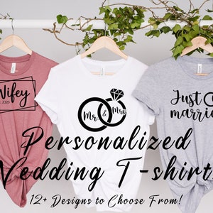 Wedding Tshirt! Personalized Wedding Shirt, Bride Shirt, Grooms Shirt, Family Wedding Shirt, Womens Wedding Shirt, Mens Wedding shirt,