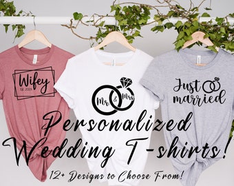 Wedding Tshirt! Personalized Wedding Shirt, Bride Shirt, Grooms Shirt, Family Wedding Shirt, Womens Wedding Shirt, Mens Wedding shirt,